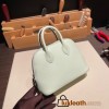 Hermes mini bolide Chevre 0S vertdeau Full Handmade 021