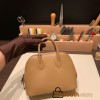 Hermes mini bolide Chevre 2J Quebracho Full Handmade 025