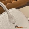 Hermes mini bolide Chevre 4B /Biscuit Full Handmade 030