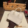 Hermes mini bolide Chevre I2 /Nata Full Handmade 035