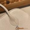 Hermes mini bolide Chevre I2 /Nata Full Handmade 035