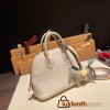Hermes mini bolide Chevre I2 /Nata Full Handmade 035
