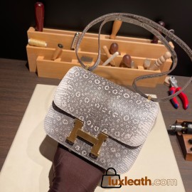 Hermes Constance 19cm 1B/Ombre Gold Hardware 18cm Full Handmade