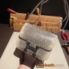 Hermes Constance 19cm 1B/Ombre Silver Hardware 18cm Full Handmade