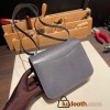 Hermes Constance 19cm lizard 8F /Etain Silver Hardware 18cm Full Handmade
