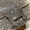 Hermes Constance 19cm 8F/ Etain Silver Hardware 18cm Full Handmade