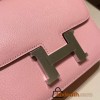 Hermes Constance 19cm Chevre 3Q /Rose Sakura Silver Hardware 18cm Full Handmade