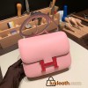 Hermes Constance 19cm swift 3Q /Rose Sakura 18cm Full Handmade