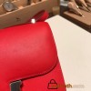 Hermes Constance 19cm swift S3/Rouge Cœur& 37/Gold Silver Hardware 18cm Full Handmade