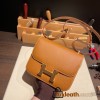 Hermes Constance 19cm Epsom 37/Gold Gold Hardware 18cm Full Handmade