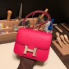 Hermes Constance 19cm 0D /Rose Mexico Silver Hardware 18cm Full Handmade