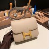 Hermes Constance 19cm Epsom S2 /Trench Gold Hardware  18cm Full Handmade