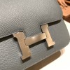  HERMES Constance ⅢMini Epsom  63/Vert Amande   Silver Hardware Full Handmade