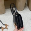  HERMES Constance ⅢMini Epsom  89/Black (Noir)  Full Handmade Gold Hardware