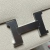  HERMES Constance ⅢMini Epsom  10/Craie    Full Handmade Silver Hardware 