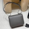 Constance HERMES Constance ⅢMini Epsom  88/Graphite    Full Handmade Silver Hardware 