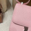 2023 Mauve Pale  Gold Hardware Chevre New stock Constance Mini Constance 19cm 