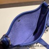 HERMES TPM Mini Evelyn Clemence 2Z/ Blue nuit GoldHardware