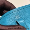HERMES TPM Mini Evelyn Clemence 7T/ Blue Electric
