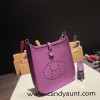 HERMES TPM Mini Evelyn Clemence K4/Rose d’ete SilverHardware