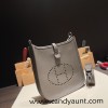HERMES TPM Mini Evelyn Clemence 8F /Etain GoldHardware