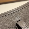 HERMES TPM Mini Evelyn Clemence 8F /Etain GoldHardware