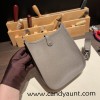 HERMES TPM Mini Evelyn Clemence 8F /Etain GoldHardware