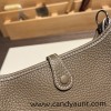 HERMES TPM Mini Evelyn Clemence 10 / Craie