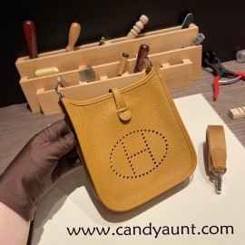 HERMES TPM Mini Evelyn Clemence I2 /Nata