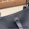 HERMES TPM Mini Evelyn Clemence 18 /Étoupe Grey GoldHardware