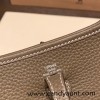 HERMES TPM Mini Evelyn Clemence 8F /Etain SilverHardware