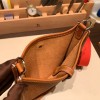 HERMES TPM Mini Evelyn Clemence 18 /Étoupe Grey GoldHardware