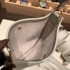 HERMES TPM Mini Evelyn Clemence 08 /Blue Pale SilverHardware
