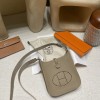 HERMES TPM Mini Evelyn Clemence 37/Gold SilverHardware