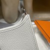HERMES TPM Mini Evelyn Clemence 08/Blue Pale