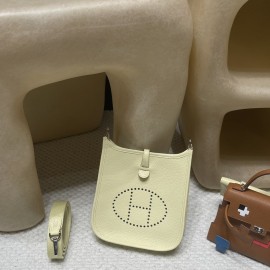 HERMES TPM Mini Evelyn Clemence 2T /Blue Paradise GoldHardware