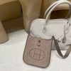 HERMES TPM Mini Evelyn Clemence 2T/ Blue Paradise SilverHardware