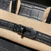 Birkin20Epsom & Crocodile Black Buckle  Faubourg sous la neige