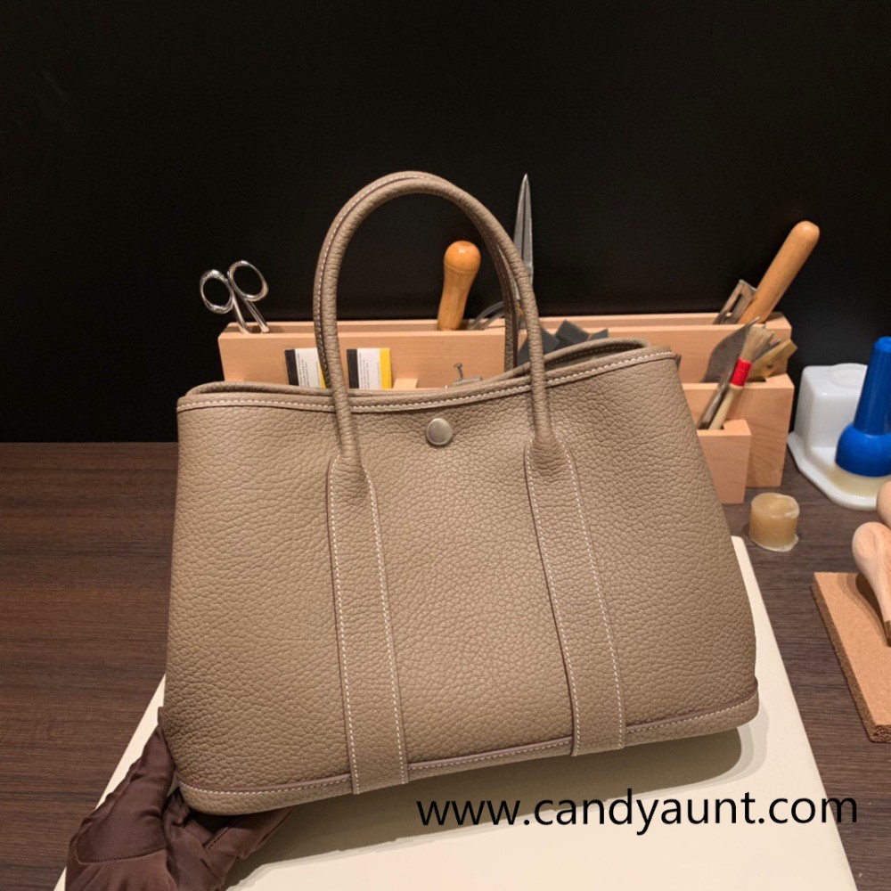  Garden PartyTPM 18/Étoupe Grey (Étoupe)   Full Handmade