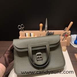 31cm Halzan CLEMENCE  TC  V6 Canope   Silver Hardware  Full Handmade