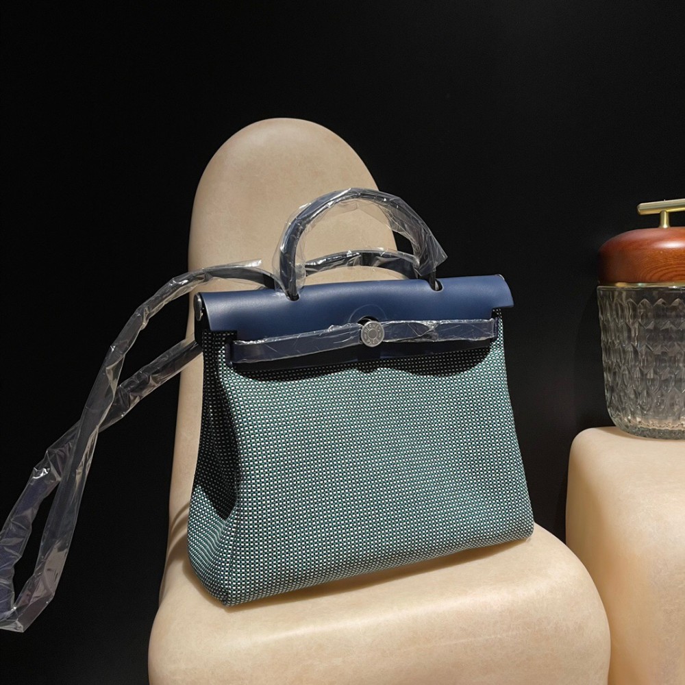 hebag 31 2WAY Herbag Zip 31 Twill Ash Canvas Material  Full Handmade