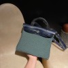 hebag 31 2WAY Herbag Zip 31 Twill Ash Canvas Material  Full Handmade
