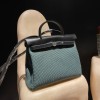 hebag 31 2WAY Herbag Zip 31 Twill Ash Canvas Material  Full Handmade