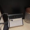 89/Black (Noir)  Shoulder Bag Halzan Zip MiniSilver Hardware Gold Hardware Full Handmade