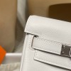  kelly ケリー ダブルショルダーバッグ Kelly jump スイフト swift M4 グリペール / Gris Pale シルバー金具  ダブルショルダーバッグ  