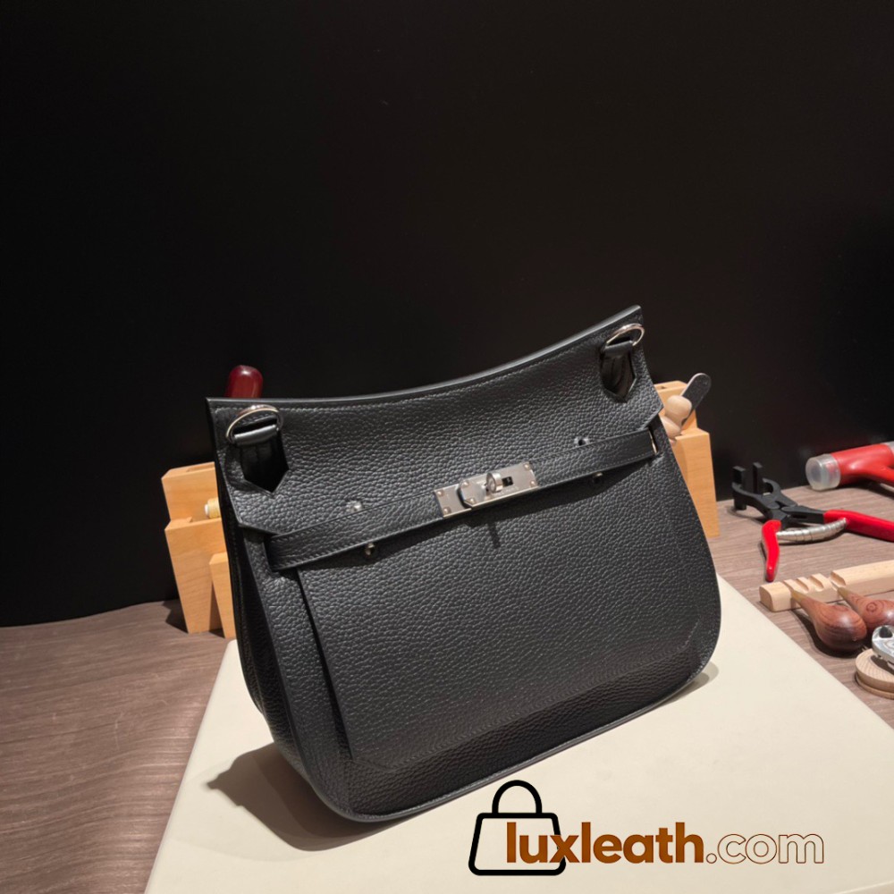 Jypsiere 28  Clemence 89/Black (Noir)  Silver Hardware   Full Handmade