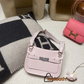 【jypsiere mini】 09 2023 Mauve Pale Silver Hardware  Fully Hand-Stitched 