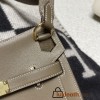【jypsiere mini】  18/Étoupe Grey Gold Hardware  Fully Hand-Stitched 