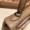Hermes Kelly 25cm Jonathan 37/Gold Silver Hardware Full Handmade 017