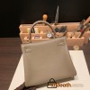 Hermes Kelly 25cm togo 18 /Étoupe Grey Gold Hardware Full Handmade 022